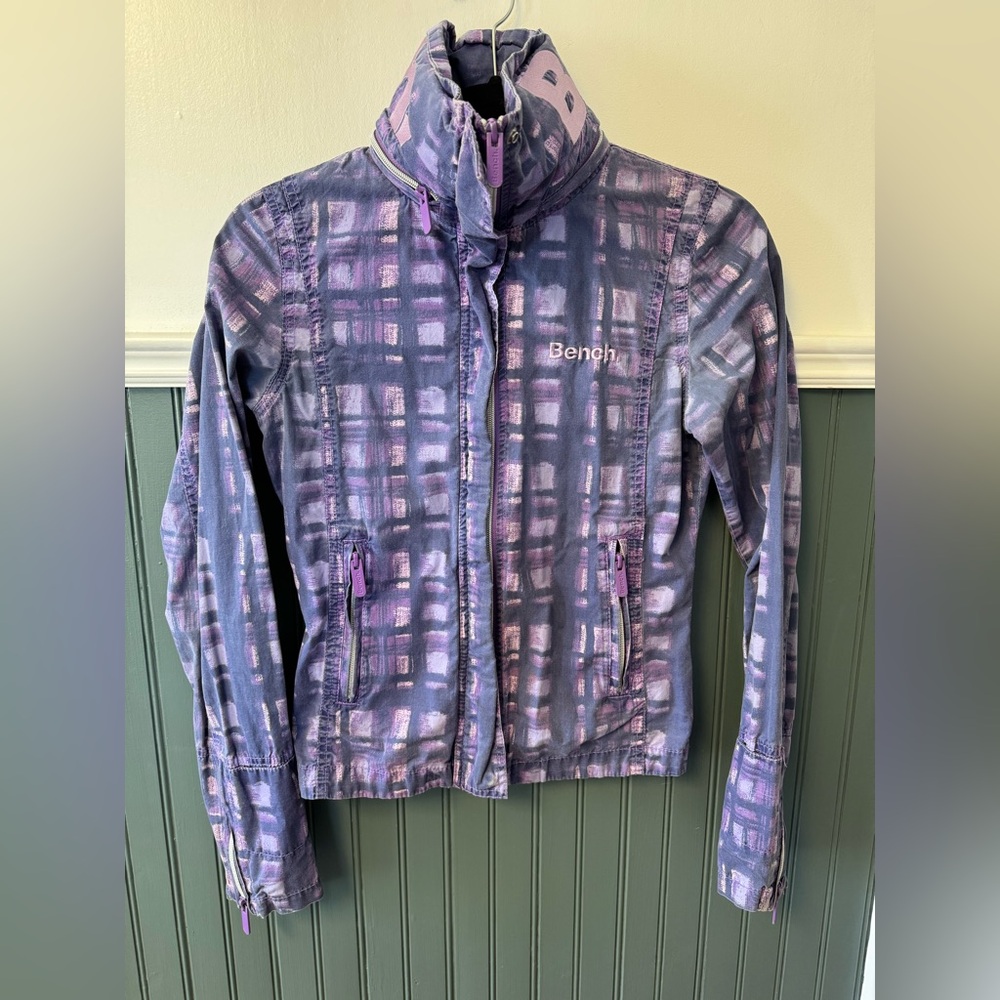 Bench Purple Lightweight Jacket - Size XS - Good Condition!